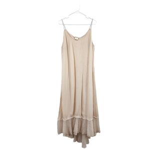 Tea & Scones Women's Lace Ruffles Maxi Dress Cottagecore - L
